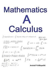 Mathematics A Calculus