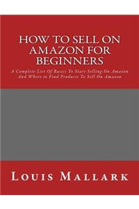 How to Sell on Amazon for Beginners
