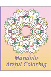 Artful Mandala Coloring