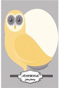 Notebook Journal Dot-grid, Cute Owl