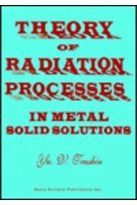 Theory of Radiation Processes in Metal Solid Solutions