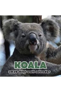 Koala 2020 Mini Wall Calendar