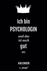 Kalender für Psychologen / Psychologe / Psychologin