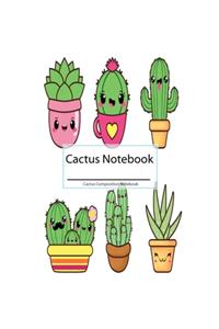 Cactus Composition Notebook