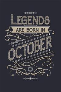 Legends Are Born in October