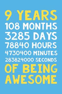 9 Years of Being Awesome