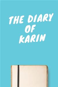 The Diary Of Karin A beautiful personalized