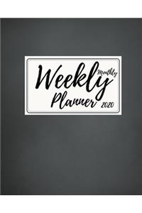 2020 Weekly & Monthly Planner