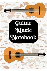 Guitar Music Notebook