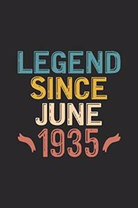 Legend Since June 1935