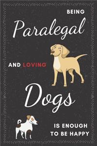 Paralegal & Dogs Notebook