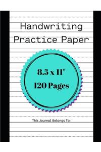 Handwriting Practice Paper