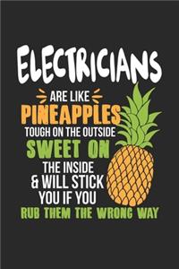 Electricians Are Like Pineapples. Tough On The Outside Sweet On The Inside