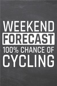 Weekend Forecast 100% Chance of Cycling