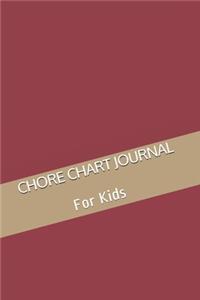 Chore Chart Journal