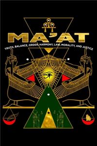 Ma'at Truth, Balance, Order, Harmony, Law, Morality And Justice
