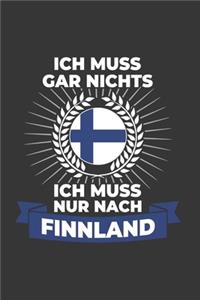Finnland Notizbuch