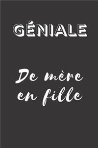 Géniale De Mère en Fille