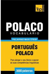 Vocabulário Português-Polaco - 3000 palavras mais úteis
