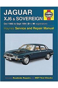 Jaguar XJ6 & Sovereign (Oct 86 - Sept 94) Haynes Repair Manual