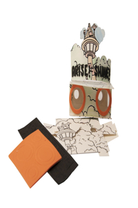 Vacation Bible School (Vbs) 2021 Discovery on Adventure Island Binoculars with Stickers Kit (Pkg of 12)
