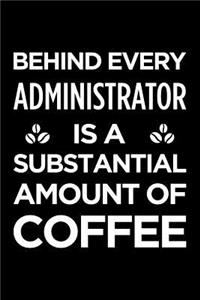 Behind Every Administrator Is a Substantial Amount of Coffee