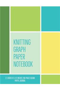 Knitting Graph Paper Notebook