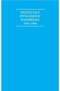 Middle East Intelligence Handbooks 1943-1946 5 Volume Hardback Set