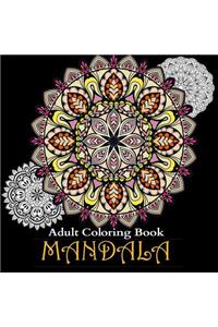 Adult Coloring Books: Over 50 Stress Relieving & Beautiful Mandala Designs