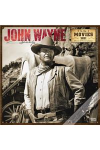 John Wayne in the Movies 2021 Square Foil