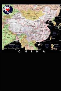 Modern Day Color Map of China Journal