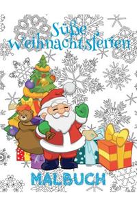 ✌ Süße Weihnachtsferien Malbuch