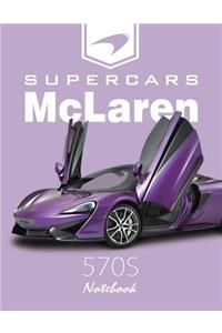 Supercars McLaren 570s Notebook
