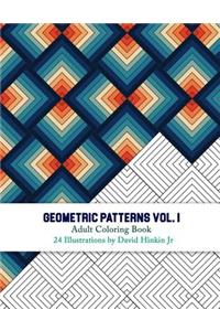 Geometric Patterns - Adult Coloring Book Vol. 1 - Inkcartel