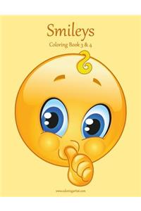 Smileys Coloring Book 3 & 4