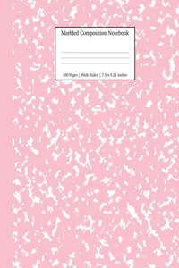 Marbled Composition Notebook