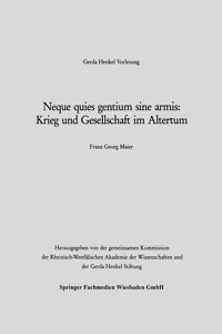 Neque quies gentium sine armis