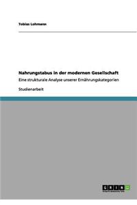 Nahrungstabus in der modernen Gesellschaft: Eine strukturale Analyse unserer Ernährungskategorien