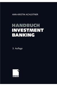 Handbuch Investment Banking