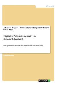 Digitales Zukunftsszenario im Automobilvertrieb