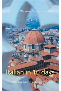 Italian in 10 days: Language course with a new method