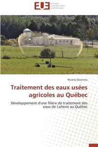 Traitement Des Eaux Usées Agricoles Au Québec