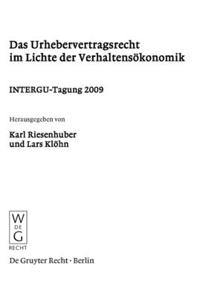 Urhebervertragsrecht im Lichte der Verhaltensökonomik