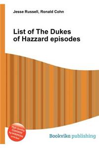 List of the Dukes of Hazzard Episodes