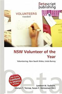 Nsw Volunteer of the Year