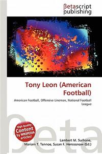 Tony Leon (American Football)