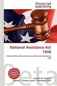 National Assistance ACT 1948