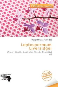Leptospermum Liversidgei