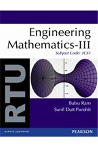 Engineering Mathematics-III (for RTU)