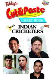 Tubbys Cut & Paste Chart Book Indian Cricketers